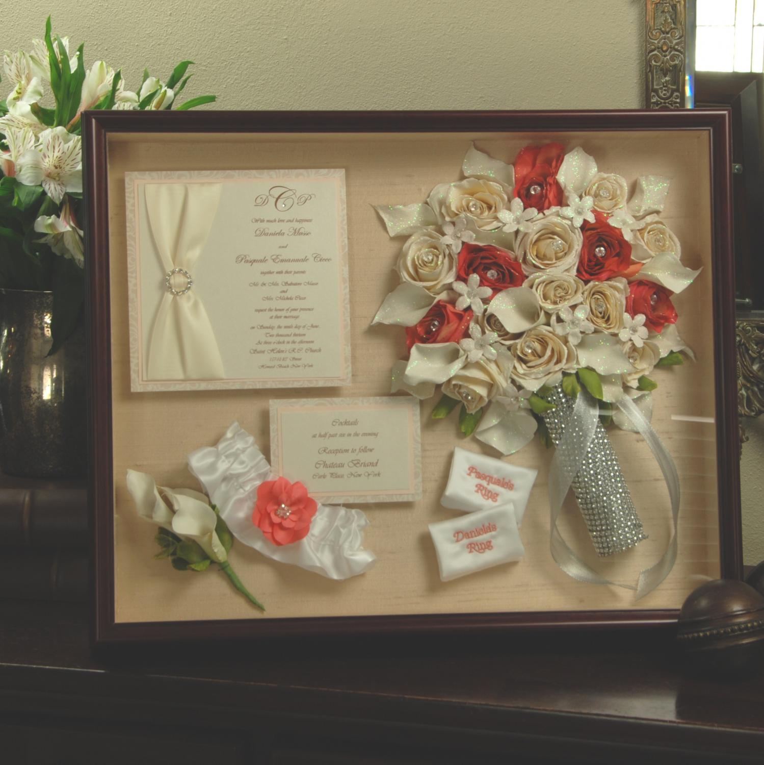 Wedding Flower and Bouquet Preservation and Keepsake Gallery